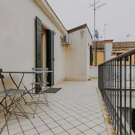 Elegant With Private Terrace In - Frari Church Apartment Venice